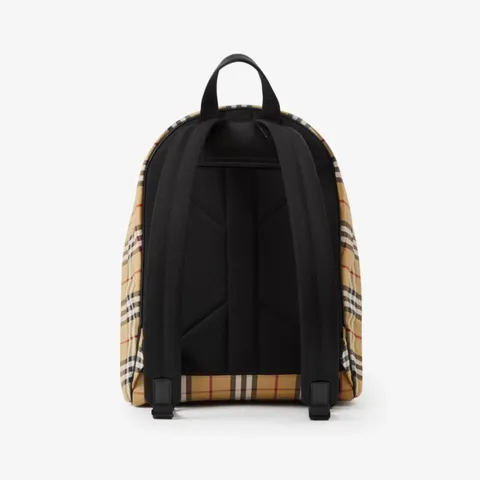 Balo Burberry Check Backpack Archive Beige - Balo Thời Trang Cổ Điển Hiện Đại Họa Tiết Kẻ Đặc Trưng Unisex