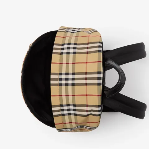 Balo Burberry Check Backpack Archive Beige - Balo Thời Trang Cổ Điển Hiện Đại Họa Tiết Kẻ Đặc Trưng Unisex