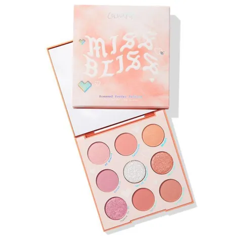 Bảng Phấn Mắt 9 Ô Colourpop Miss Bliss - Bộ Trang Điểm Mịn Màng, Bám Màu Tốt, Phong Cách Đa Dạng Cho Mắt Quyến Rũ