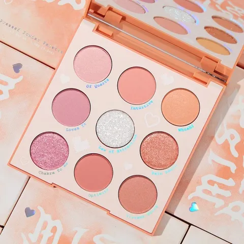 Bảng Phấn Mắt 9 Ô Colourpop Miss Bliss - Bộ Trang Điểm Mịn Màng, Bám Màu Tốt, Phong Cách Đa Dạng Cho Mắt Quyến Rũ
