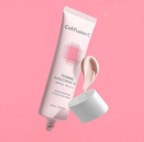 Combo 2 Kem Chống Nắng Cell Fusion C Toning Sunscreen 100 SPF50+ PA++++ - Bảo Vệ Da, Nâng Tông, Chống Nắng Tốt Cho Da Nhạy Cảm