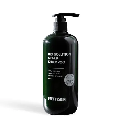Dầu Gội Ngừa Rụng Tóc Prettyskin Bio Solution Scalp Shampoo - Giúp Sạch Da Đầu & Chăm Sóc Tóc Khỏe Mạnh 500ml