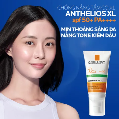 Kem Chống Nắng La Roche-Posay Anthelios XL SPF 50+ - Bảo Vệ Da Nhạy Cảm, Chống Nắng Tia UVA/UVB, Kiểm Soát Dầu, Không Gây Bí Da 50ml