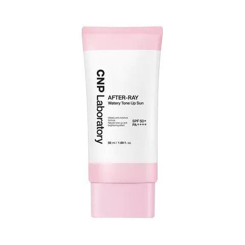 Kem Chống Nắng Nâng Tone CNP Laboratory After-Ray Watery SPF50+ - Bảo Vệ Da, Hiệu Ứng Nâng Tone Tự Nhiên, Dưỡng Ẩm Suốt Ngày