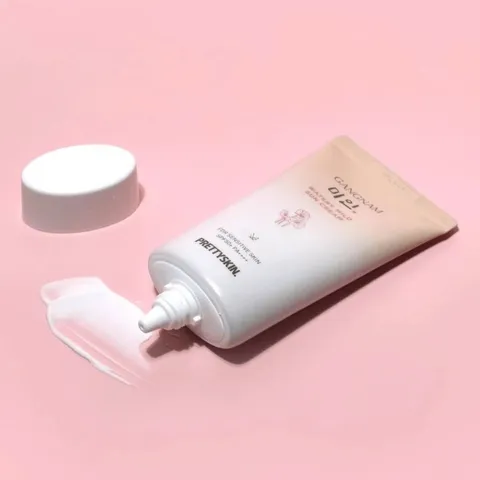 Kem Chống Nắng Nâng Tone Pretty Skin Gangnam Watery Mild Sun Cream SPF 50+ PA++++ - Bảo Vệ Da Tối Ưu, Mang Lại Làn Da Tươi Sáng