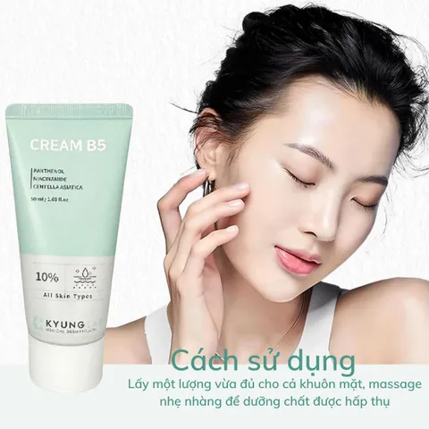 Kem Dưỡng Ẩm B5 10% KyungLab - Phục Hồi, Làm Dịu Da, Dưỡng Ẩm Hiệu Quả, Dung Tích 50ml
