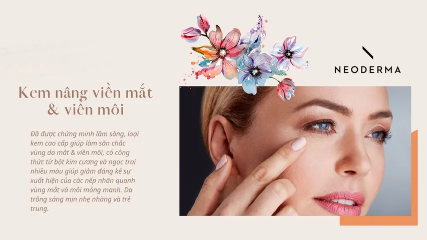 Kem Dưỡng Môi & Nâng Cơ Vùng Mắt Neoderma Neo-Lift 15ml - Chống Oxy Hóa, Cải Thiện Độ Đàn Hồi, Giúp Da Tươi Trẻ, Săn Chắc