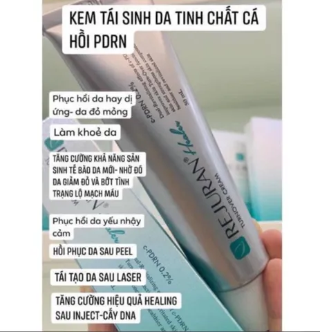 Kem dưỡng ẩm phục hồi da c-PDRN 2% Rejuran 50ml - Hỗ trợ làm dịu và tái tạo da cho mọi loại da, hiệu quả nhanh chóng và an toàn.