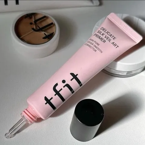 Kem Lót Tfit Delicate Silk Veil Art Primer - Che Khuyết Điểm Lỗ Chân Lông, Duy Trì Lớp Nền, Dưỡng Ẩm Da, 30ml