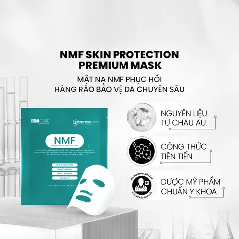 Mặt Nạ Cấp Ẩm Phục Hồi MD Care NMF Skin Protection - Dưỡng Da Nhạy Cảm, Chăm Sóc Da Sau Liệu Trình Xâm Lấn