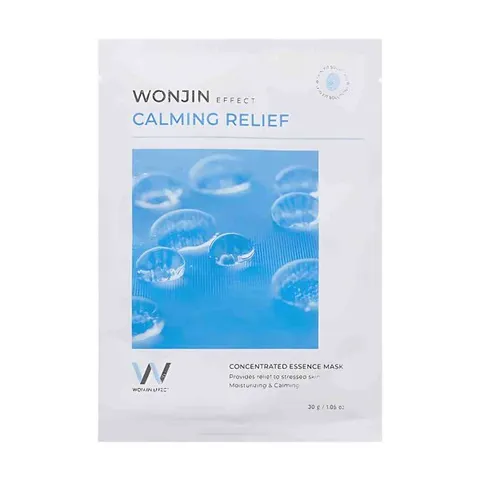 Mặt Nạ Cấp Ẩm Sâu Wonjin Effect Calming Relief - Giữ Ẩm Da, Làm Mịn Da Khô, Phù Hợp Mọi Loại Da, Dưỡng Trắng Tự Nhiên