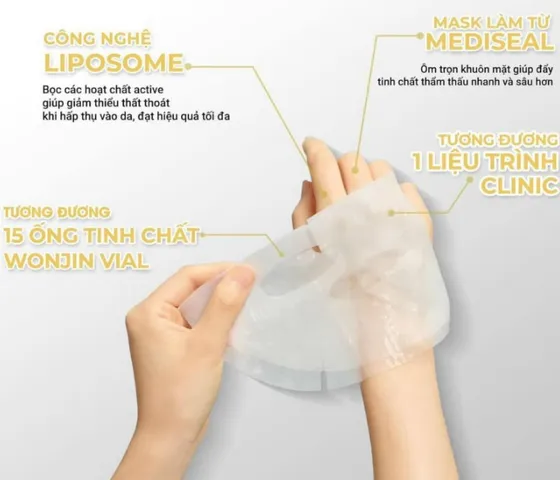 Mặt Nạ Dưỡng Trắng Trẻ Hóa Da Wonjin Effect Water Toning - 18 Vitamin Cung Cấp Độ Ẩm và Làm Sáng Da, Ngừa Mụn