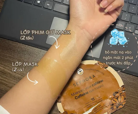 Mặt nạ mắt Sephora Eye Masks - Giảm quầng thâm và bọng mắt, An toàn với 91% thành phần tự nhiên, Dưỡng ẩm cho da nhạy cảm