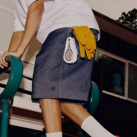 Móc Khóa Thời Trang Dickies x Wilson WU39038513WHT Màu Trắng - Phụ Kiện Thể Thao Hiện Đại, Phong Cách Unisex, Logo Nổi Bật