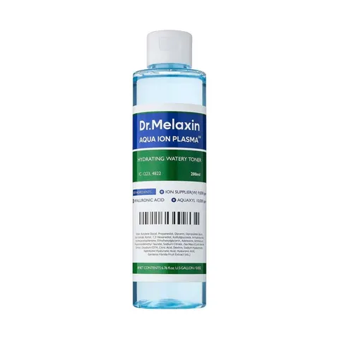 Nước Hoa Hồng Dưỡng Ẩm Dr.Melaxin Aqua Ion Plasma - Toner Cấp Ẩm Cho Da Nhạy Cảm, 200ml, Hàn Quốc