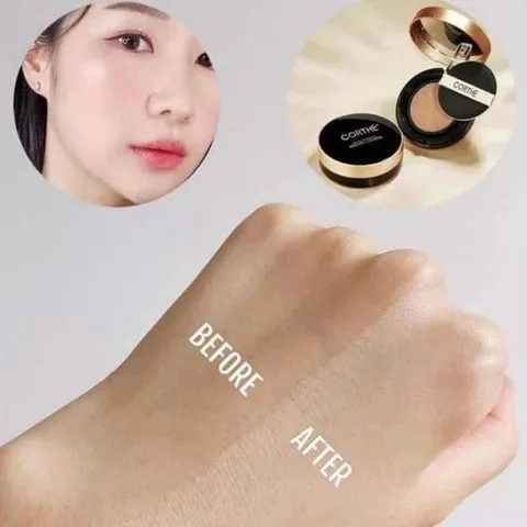 Phấn Nước Corthe Dermo Protection Revival Cushion SPF50+/ PA+++ - Phấn Trang Điểm Dưỡng Da, Che Phủ Tự Nhiên, Chống Nắng Tối Ưu