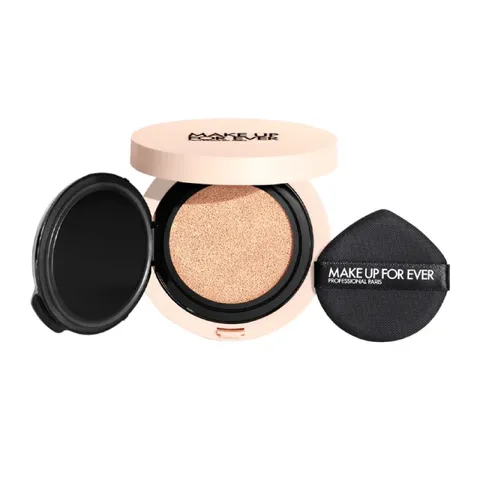 Phấn Nước Make Up For Ever HD Skin Cushion - Lớp Nền Mỏng Nhẹ, Che Khuyết Điểm, Chống Nắng SPF 50+/PA ++++, Dễ Dàng Mang Theo