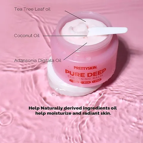Sáp Tẩy Trang Pretty Skin Pure Deep Cleansing Balm - Làm Sạch Sâu, Giữ Ẩm Cho Da, Dành Cho Da Nhạy Cảm, Hũ 100ml