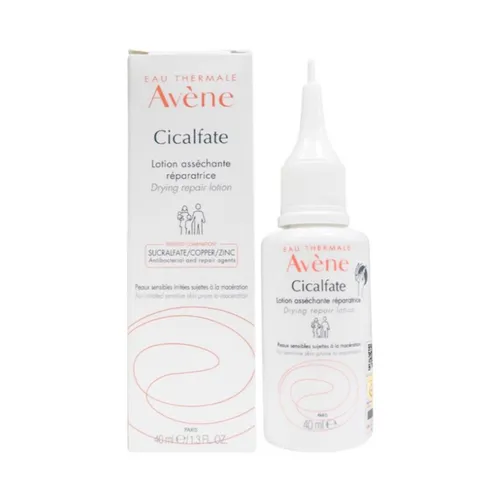 Sữa Dưỡng Phục Hồi Avène Cicalfate - Lotion Làm Dịu Tổn Thương Da, Hỗ Trợ Làm Khô Và Phục Hồi Da Nhanh Chóng, 40ml