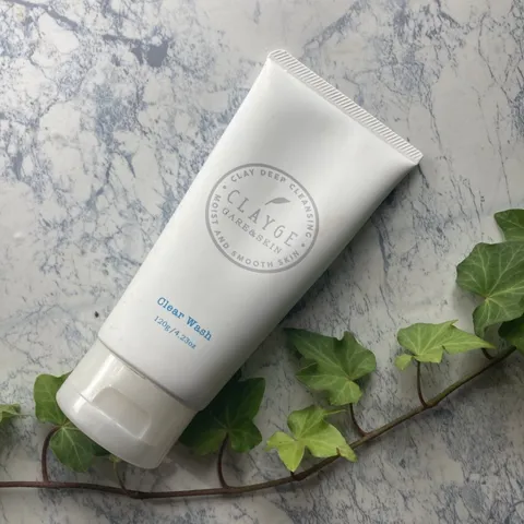 Sữa Rửa Mặt Dưỡng Ẩm Clayge Clear Wash - Làm Sạch Dịu Nhẹ, Cấp Ẩm, Vitamin C, Phù Hợp Mọi Loại Da - 120g