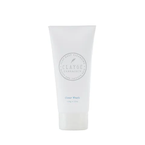 Sữa Rửa Mặt Dưỡng Ẩm Clayge Clear Wash - Làm Sạch Dịu Nhẹ, Cấp Ẩm, Vitamin C, Phù Hợp Mọi Loại Da - 120g