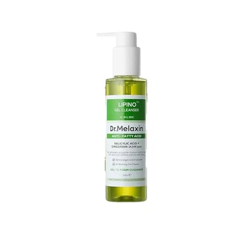 Sữa Rửa Mặt Giảm Nhờn Mụn Dr.Melaxin Lipino Gel Cleanser - Làm Sạch Da Tự Nhiên, Đặc Biệt Cho Da Dầu và Da Mụn 15ml