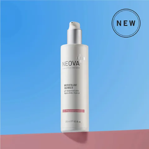 Sữa Rửa Mặt Tẩy Tế Bào Chết Neova Microfoliant Cleanser - Sạch Sâu, Làm Sáng Da, Giảm Mụn, Phù Hợp Cho Da Nhạy Cảm, 250ml