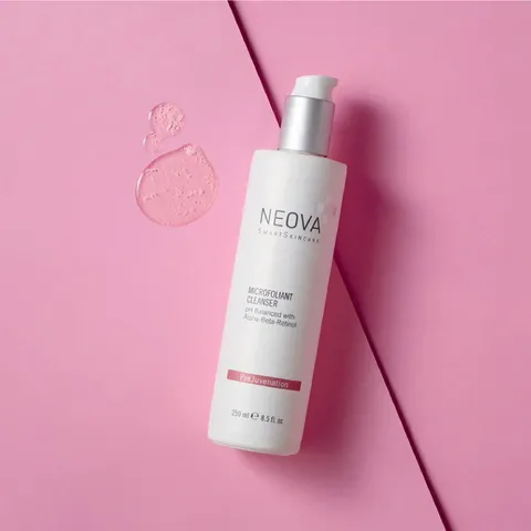 Sữa Rửa Mặt Tẩy Tế Bào Chết Neova Microfoliant Cleanser - Sạch Sâu, Làm Sáng Da, Giảm Mụn, Phù Hợp Cho Da Nhạy Cảm, 250ml