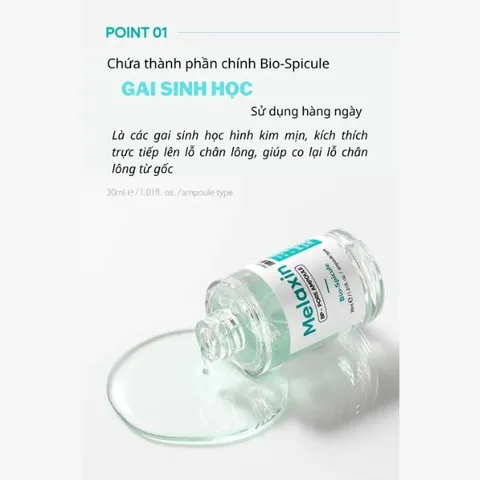 Tinh Chất Dr.Melaxin BP Pore Ampoule - Giải Pháp Se Khít Lỗ Chân Lông, Kiểm Soát Dầu, Dưỡng Ẩm Cho Da Nhờn, Da Nhạy Cảm 30ml