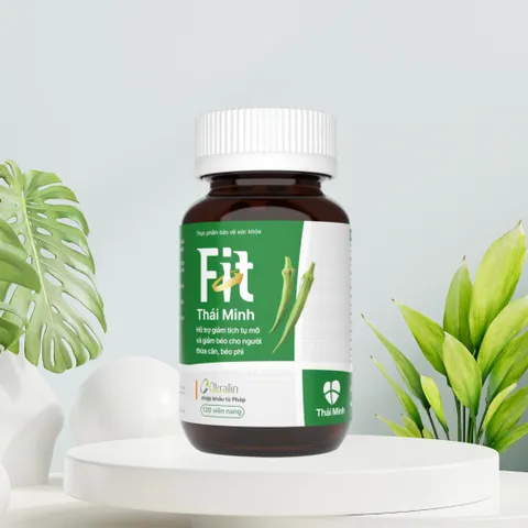 Viên FIT Thái Minh Giảm Cân - Hỗ Trợ Duy Trì Vóc Dáng Thon Gọn Từ Thảo Mộc Tự Nhiên, Hộp 120 Viên