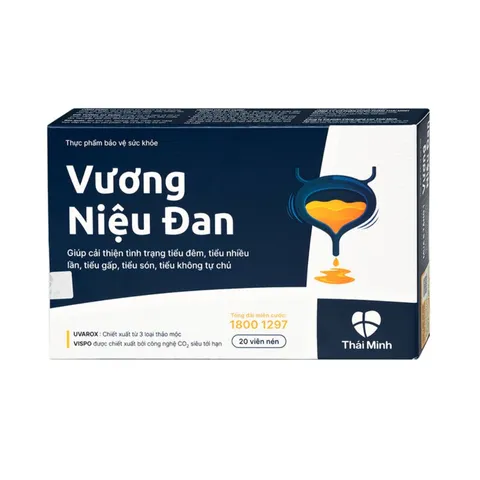 Viên uống Vương Niệu Đan Thái Minh - Hỗ trợ đường tiết niệu, giảm tiểu đêm, tiểu nhiều lần, chăm sóc sức khỏe hệ tiết niệu hiệu quả.