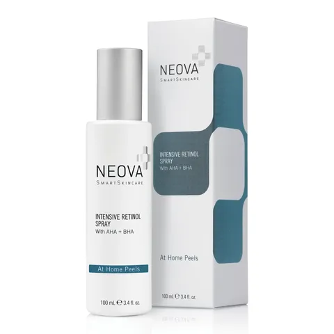 Xịt Tẩy Tế Bào Chết Neova Intensive Retinol Spray 100ml - Làm Sáng Da, Cải Thiện Bề Mặt Da Sần Sùi, Giải Quyết Tình Trạng Bít Tắc