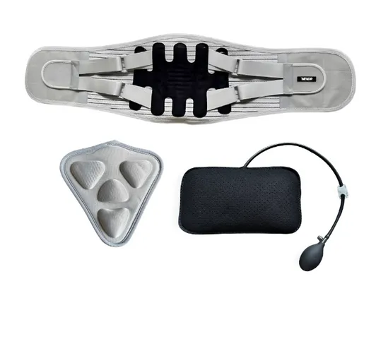 Đai lưng hỗ trợ cột sống Nevor DTL02 kèm đệm thư giãn - Giảm đau và cải thiện tư thế, thoải mái cho người sử dụng