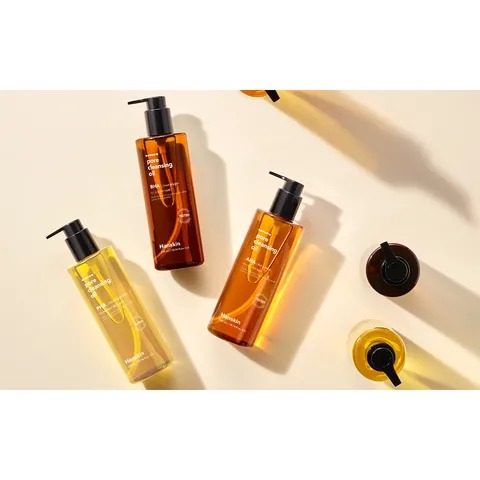 Dầu Tẩy Trang Sạch Sâu Hanskin AHA/BHA/PHA 300ml - Tẩy Trang, Loại Bỏ Mụn Đầu Đen, Giúp Da Sạch Sâu và Mịn Màng