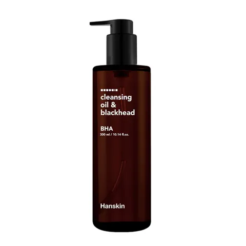 Dầu Tẩy Trang Sạch Sâu Hanskin AHA/BHA/PHA 300ml - Tẩy Trang, Loại Bỏ Mụn Đầu Đen, Giúp Da Sạch Sâu và Mịn Màng