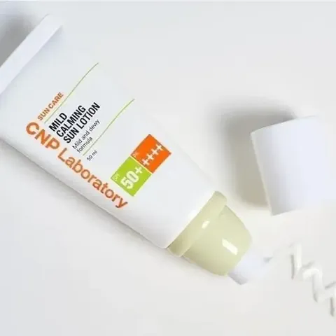 Kem Chống Nắng CNP Laboratory Mild Calming Sun SPF50+/PA++++ cho Da Nhạy Cảm - Dưỡng Da Dịu Nhẹ, An Toàn, Không Gây Kích Ứng