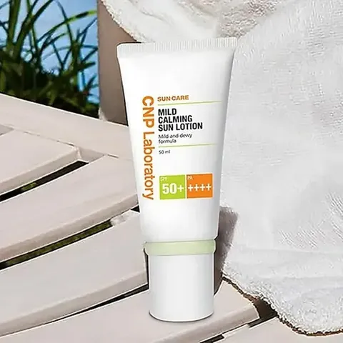 Kem Chống Nắng CNP Laboratory Mild Calming Sun SPF50+/PA++++ cho Da Nhạy Cảm - Dưỡng Da Dịu Nhẹ, An Toàn, Không Gây Kích Ứng