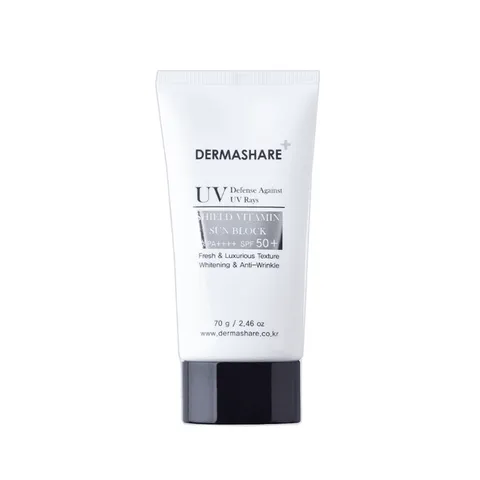 Kem Chống Nắng Dermashare UV Shield SPF50+ PA++++ - Dưỡng Sáng Da, Bảo Vệ Tia UV, Kem Chống Nắng Hàn Quốc 70ml