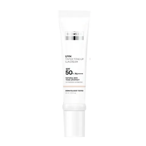 Kem Chống Nắng Nâng Tone Biomeek UVM Suncream SPF 50+ - Bảo Vệ Da, Tăng Cường Sáng Màu Tự Nhiên, Dưỡng Ẩm Nhẹ Nhàng