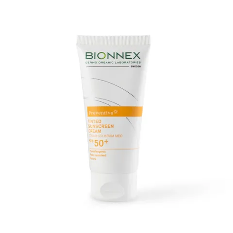 Kem Chống Nắng Nâng Tone Bionnex Tinted Sunscreen Cream SPF 50+ - Bảo Vệ Da Khỏi Tia UVA/UVB, Làm Đều Màu Da, Chất Kem Mỏng Nhẹ 50ml