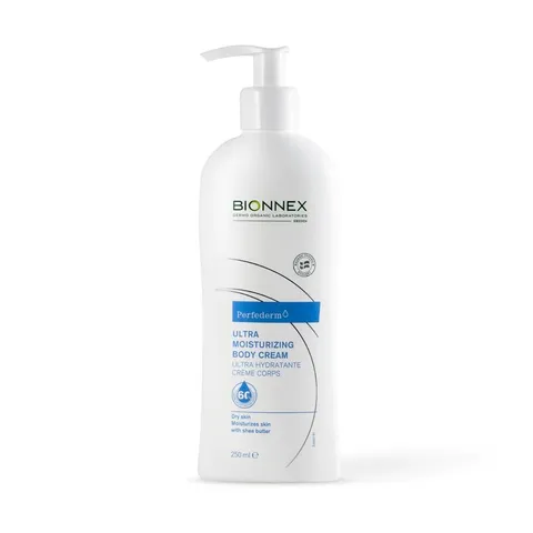 Kem Dưỡng Thể Bionnex Ultra Moisturizing Body Cream 250ml - Cung Cấp Độ Ẩm Tối Ưu, Phục Hồi Da Mềm Mại, Thích Hợp Mọi Loại Da