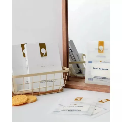 Mặt Nạ Hỗ Trợ Thải Độc Derm All Matrix - Làm Sạch Sâu, Cấp Ẩm, Làm Dịu Da - Dành Cho Mọi Làn Da, Hộp 4 Miếng 23ml