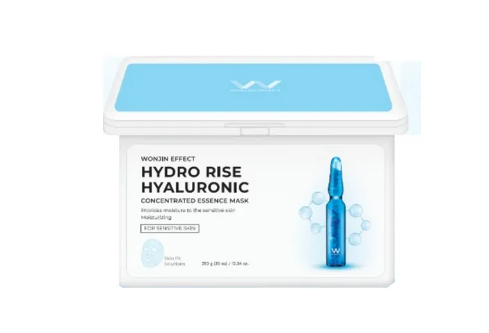 Mặt Nạ Dưỡng Ẩm Wonjin Effect Hydro Rise - Mặt Nạ Tinh Chất Hyaluronic Cấp Nước Cho Da Khô, Nhạy Cảm - Hàn Quốc