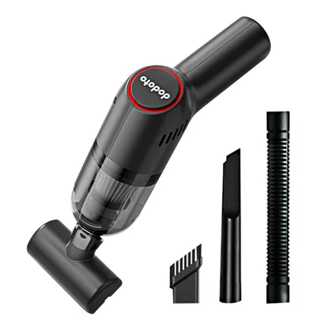 Máy Hút Bụi Ô Tô Cầm Tay Không Dây Dodoto 25.000 Pa - Lực Hút Mạnh Mẽ, Thiết Kế Nhỏ Gọn, Đầu Hút Đa Năng, Tiện Lợi Vệ Sinh