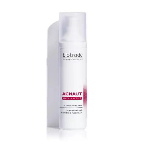 Kem Dưỡng Ẩm Biotrade Acnaut Hydro Active Cream 60ml - Dành Cho Da Dầu, Da Mụn, Hỗ Trợ Cấp Ẩm và Phục Hồi Da Khô