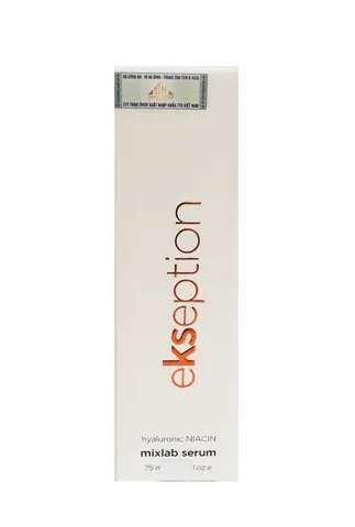 Serum Mờ Thâm Mụn Ekseption Hyaluronic Niacin Mixlab - Dưỡng Ẩm, Tăng Cường Collagen, Phục Hồi Da, 75ml