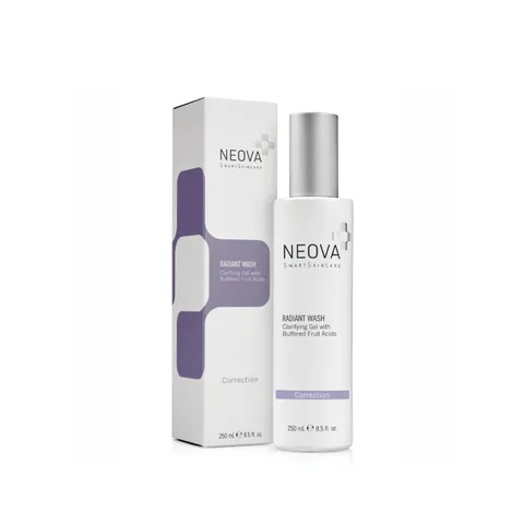 Sữa Rửa Mặt Gel Neova Radiant Wash Cho Da Nhạy Cảm - Cân Bằng pH, Dịu Nhẹ, Làm Sáng Da, 250ml