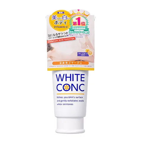 Tẩy Da Chết White Conc Body Nhật Bản - Chống Đốm Nâu Niệm Giúp Da Mịn Màng 150ml - Dưỡng Da Từ Thiên Nhiên