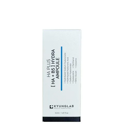Tinh Chất Kyung Lab HA Plus [HA + B5] Hydra Ampoule 50ml - Serum Cấp Nước Phục Hồi Da, Làm Dịu Tổn Thương, Dưỡng Ẩm Da Mịn Màng