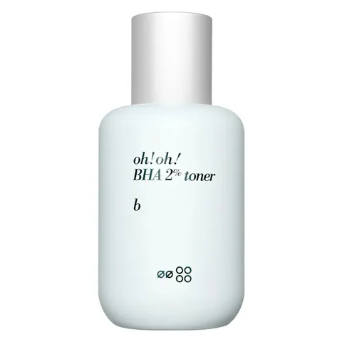 Toner Tẩy Tế Bào Chết Oh!Oh! BHA 2% - Sạch Sâu, Ngăn Ngừa Mụn Cho Da Dầu - Hàn Quốc, 75ml